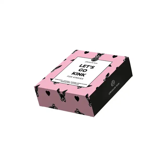 Pleasure Box - Let`S Go Kink For Kinkies. Zestaw zabawek BDSM dla początkujących, odkryj swoje perwersyjne fantazje