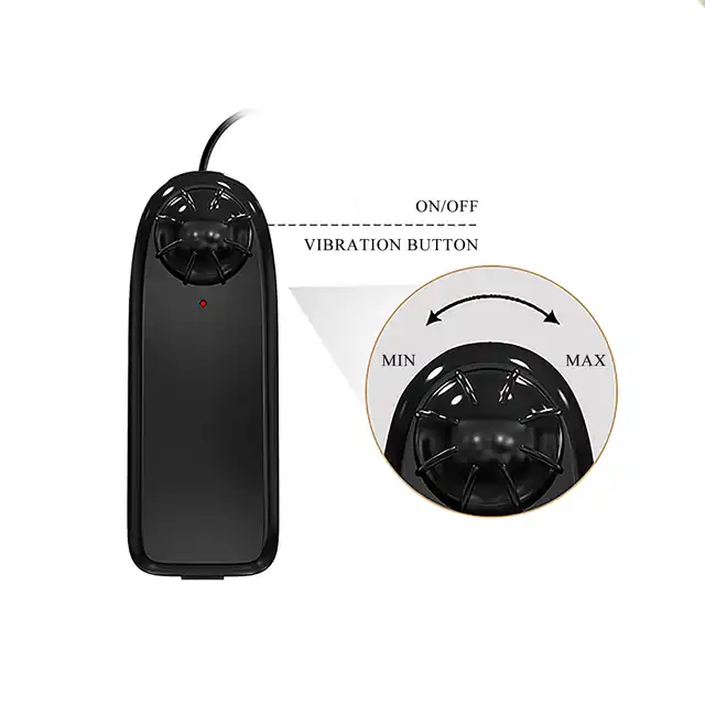Baile - Zebulon Vibrator. Realistyczne dildo o zakrzywionym kształcie