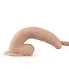 LoveToy - Real Extrime Dildo 9". Wielki realistyczny wibrator z przyssawką