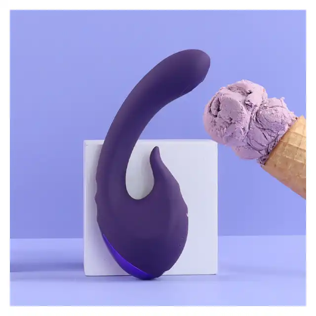 Vive - Miki Pulse Wave &amp; Flickering G-Spot Vibrator Purple. Innowacyjny i potężny wibrator z trzema niezależnie sterowanymi silnikami nowej generacji