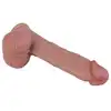 Erospace - Natural Play D5. Realistyczne dildo 21 cm z wysokiej jakości silikonu – intensywna przyjemność i komfort. 