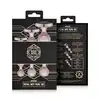 Rosy Gold - Metal Butt Plug Set 3 Pieces Rose Gold. Elegancki zestaw metalowych wtyczek analnych o wyjątkowej konstrukcji