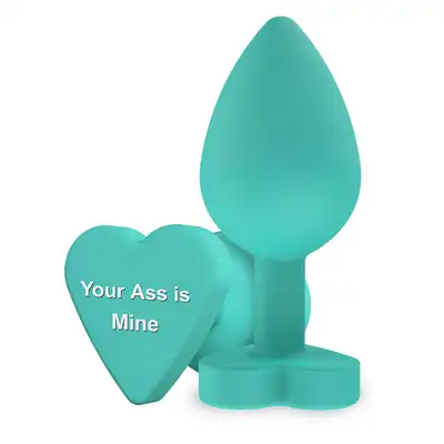 ToyJoy - Anal Play Booty Sweethearts Your Ass. Uroczy turkusowy korek analny idealny dla ciebie!