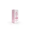 Nobü - Rose Heart Plug Pink. Szklana wtyczka analna o różowym kolorze z serduszkiem w podstawie, elegancki plug