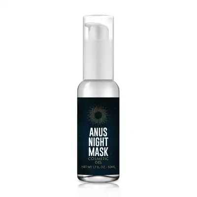 Shots - Anus Night Mask 50ml. Kosmetyczna maska pielęgnująca do anusa, unikalna formuła odżywia, nawilża i łagodzi skórę podczas snu