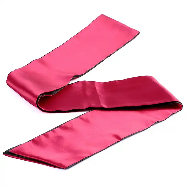 Erospace - Wild Play Satin Mask Eye C18. Satynowa opaska na oczy, zmysłowa gra cieni i zmysłów