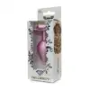 B-Series - Pearl Pink Plug Clear M. Luksusowy korek analny w rozmiarze M ze stali nierdzewnej z ozdobnym diamencikiem 