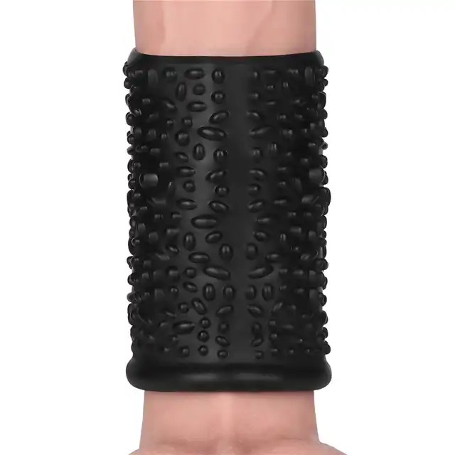 LoveToy - Drip Knights Ring Vibrating Penis Sleeve. ibrujący pierścień na penisa