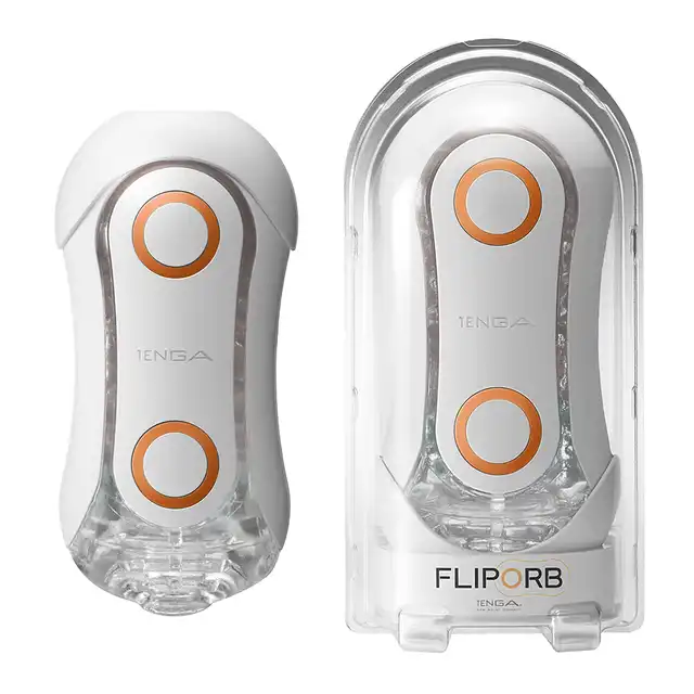 Tenga - Flip Orb Masturbator White. Innowacyjna technologia elastycznych wypustek dla zupełnie nowych doznań