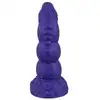 Beasty Cocks - Demon of Desire.  Dildo w stylu fantasy z przyssawką, metaliczny wygląd, elastyczny silikon i głęboka stymulacja