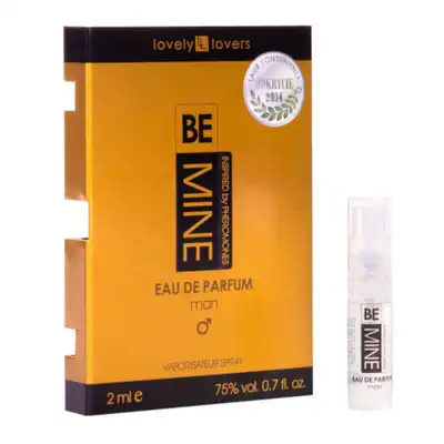 Lovely Lovers - Be MIne Original Eau De Perfum Man 2ml. Męskie perfumy z feromonami, stworzone z myślą o przyciąganiu uwagi i podkreślaniu osobowości mężczyzn typu alfa