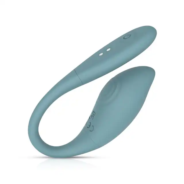 Bloom - The Daisy Vibrating Egg Green. Wibrujące jajeczko z technologią Swipe dla niezapomnianych doznań