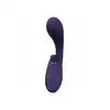 Vive Gen - Triple Motor G-Spot Vibrator with Pulse Wave and Vibrating Bristles - Purple