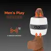 Erospace - Men's Play Vibrating Male Masturbator. Męski masturbator z 12 funkcjami wibracji, intensywne doznania i realistyczna przyjemność