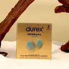 Durex - Sensual Slim 3. Supercienkie prezerwatywy o węższym rozmiarze, stworzone z myślą o większej wrażliwości i idealnym dopasowaniu