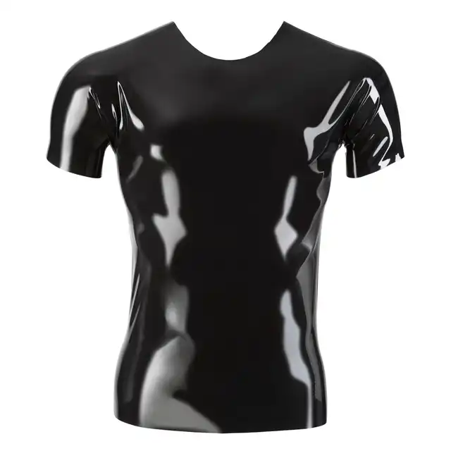 The Late X - Shirt M. Zmysłowa i odważna lateksowa koszula dla Panów