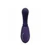Vive Gen - Triple Motor G-Spot Vibrator with Pulse Wave and Vibrating Bristles - Purple