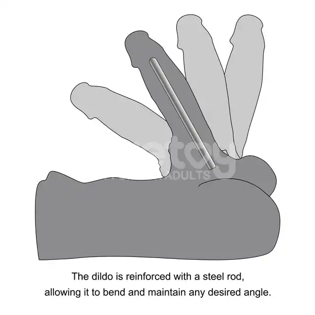 Boners - T-shape Ball Splitter. Regulowany silikonowy ring do jąder dla intensywnej stymulacji i wyrazistego wyglądu