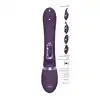 Vive - Etsu Pulse Wave G-Spot Rabbit &amp; Clitoral Stimulator Purple. Podwójny wibrator z 4 wymiennym silikonowymi końcówkami i3 sterowanymi silnikami