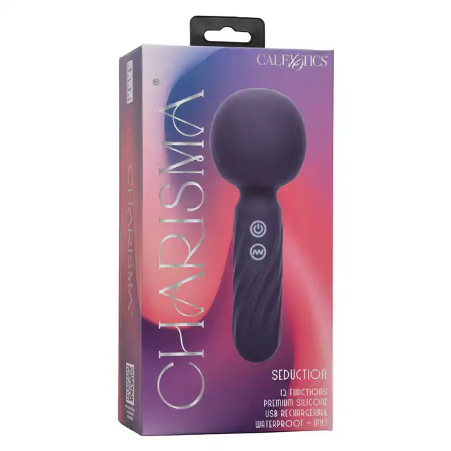 CalExotics - Charisma Seduction. Różdżka która posiada 12 funkcji, wodoodporny silikon, pamięć funkcji