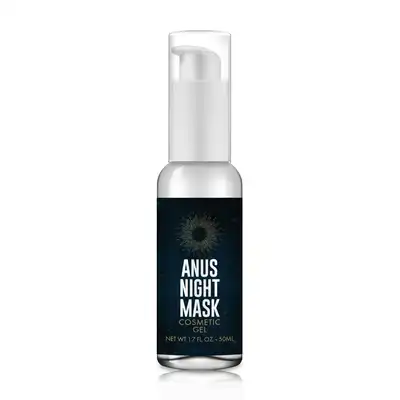 Shots - Anus Night Mask 50ml. Kosmetyczna maska pielęgnująca do anusa, unikalna formuła odżywia, nawilża i łagodzi skórę podczas snu