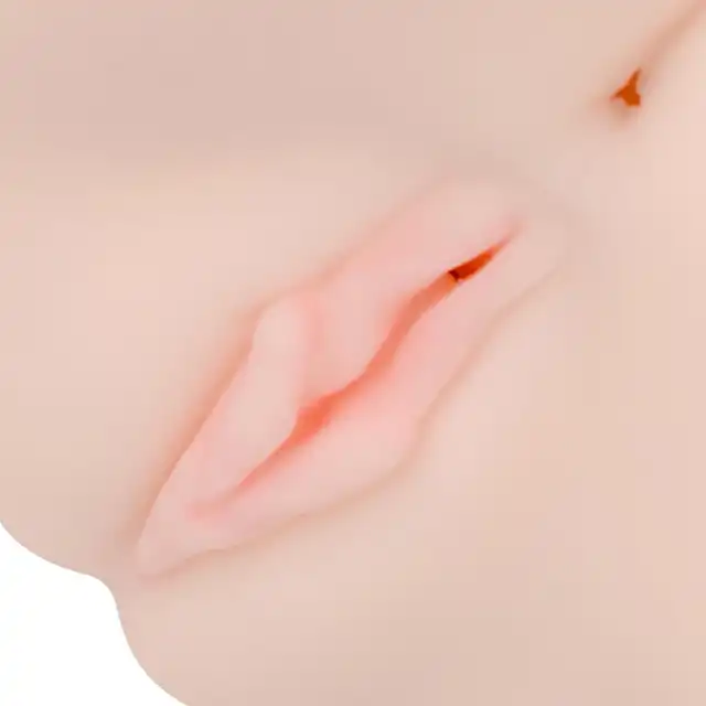 Friend With Benefits - Ellen Rogers Masturbator with Bullet Vibrator. Wibrujący masturbator w kształcie pochwy, intensywna stymulacja z dwoma otworami
