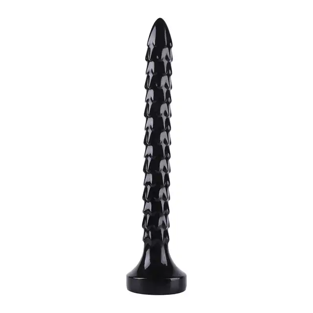 Hidden Desire - Extreme Anal Snake XXL 35cm. Ekstremalne dildo analne XXL, PVC, z szeroką podstawą w kształcie węża