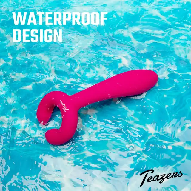 Teazers - Pair Vibrator. Różowy wibrator wielofunkcyjny dla par, eksplozja wrażeń dla dwojga