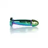 Bseries -  Jewellery Multicolour Penis Plug Clear S. Elegancki korek analny z stali nierdzewnej z pięknym diamencikiem, idealny do eksperymentowania z temperaturą i stymulacji analnej