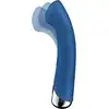 Satisfyer - Spinning G-Spot 1 Blue. Innowacyjny obrotowy wibrator punktu G z 12 programami wibracji i rotacji dla intensywnych doznań