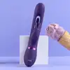 Vive - Mika Triple Motor Vibrating Rabbit with Innovative G-Spot Flapping Stimulator Purple. Wibrator z króliczkiem, niezwykła stymulacja dzięki trzepoczącemu językowi