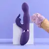 Vive - Niva Rotating Rabbit Vibrator Purple. Wyjątkowy ibrator punktu G z 10 funkcjami wibracji i obrotową główką
