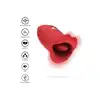 ToyJoy The Kisser Simulator - Masażer łechtaczki w kształcie kuszących warg z języczkiem, wyposażony w tryby wibracji i pulsacji.