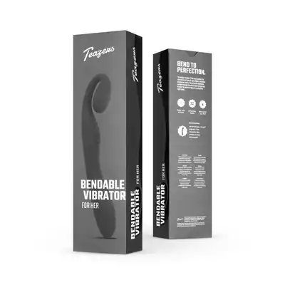 Teazers - Bendable Vibrator. Wielofunkcyjny elastyczny wibrator do intensywnej stymulacji miejsc erogennych
