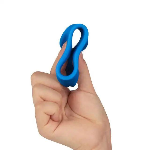 LoveToy - Pinnacle Pro Trio Grip Enchancer Sleeve. Elastyczna nakładka na jądra, zwiększ wytrzymałość i intensyfikuj przyjemność