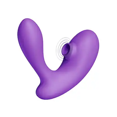 Xocoon - DuoVibe I Air Vibrator. Podwójny wibrator powietrzny, który łączy stymulację łechtaczki i punktu G