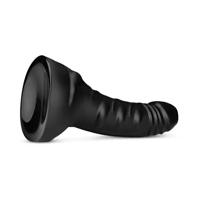 BUTTR - Black Hawk Curved Anal Dildo. Czarne zakrzywione dildo analne B intensywna stymulacja prostaty