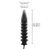 Hidden Desire - Inflatable Ribbed Plug Expert. Nadmuchiwany korek analny z żebrowaniami, zabawka dla ekspertów