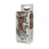 B-Series - Pearl Gold Heart Plug Clear M. Plug analny w rozmiarze M, wykonany z gładkiej stali nierdzewnej, połączenie elegancji, bezpieczeństwa i zmysłowej stymulacji.