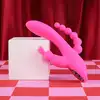 Teazers - Double Rabbit Vibrator. Podwójny wibrator królik: Intensywna stymulacja łechtaczki, punktu G i strefy analnej w jednym