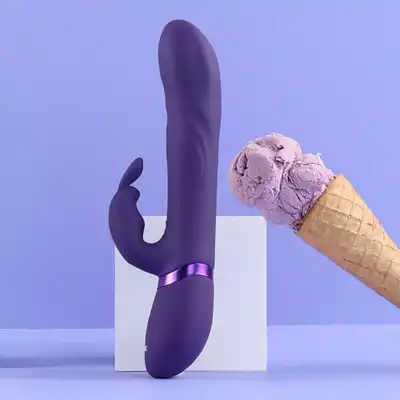 Vive - Nari Vibrating and Rotating Beads, G-Spot Rabbit Purple. Wibrator z funkcjami wibracji, obrotów i zaawansowanej stymulacji, oferuje niezrównane doznania