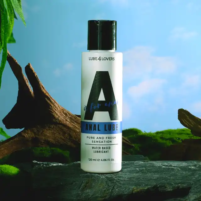 Lube4Lovers - A is for Anal Lube. Wodny lubrykant analny z aloesem dla maksymalnego komfortu