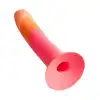 Romp - Dizi. Dildo o 18 centymetrowym zakrzywionym trzonie do masażu punktów P i G, stwórz z niego wibrator i strapon