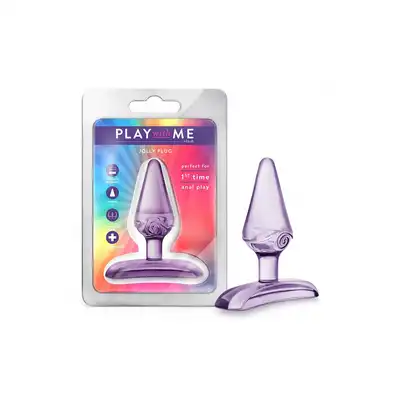 Blush - Jolly Plug Purple. Niewielki, ergonomiczny, fioletowy korek analny.