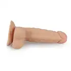 LoveToy - Real Extrime Dildo 7".  Ultra realistyczne dildo z przyssawką.
