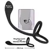 Black Velvets - Cock&amp;Ball Ring with Butt Plug - Korek analny z pierścieniami na penisa i jądra 3w1. Idealny także do stymulacji prostaty.