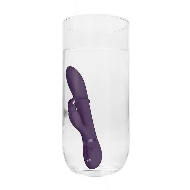 Vive - Halo Ring Rabbit Vibrator Purple. Luksusowy, zaawansowany wibrator, który łączy innowacyjność, przyjemność i wygodę w jednym produkcie