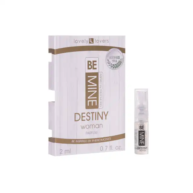 Lovely Lovers - Be Mine Destiny Parfum Woman 2ml. Intrygujące perfumy dla kobiet, zapach pełen kobiecego uroku i zalotności, dla każdej kobiety pragnącej pozostawić niezapomniane wrażenie