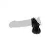 ToyJoy - Manpower Penis Ring with Scrotum Holder. Ring na penisa z rozciągliwego materiału, uchwyt na mosznę, intensywna przyjemność