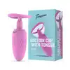 Teazers - Suction Cup with Clitoris Vibrator. Wibrator łechtaczkowy z funkcją ssania, intensywna przyjemność na wyciągnięcie ręki